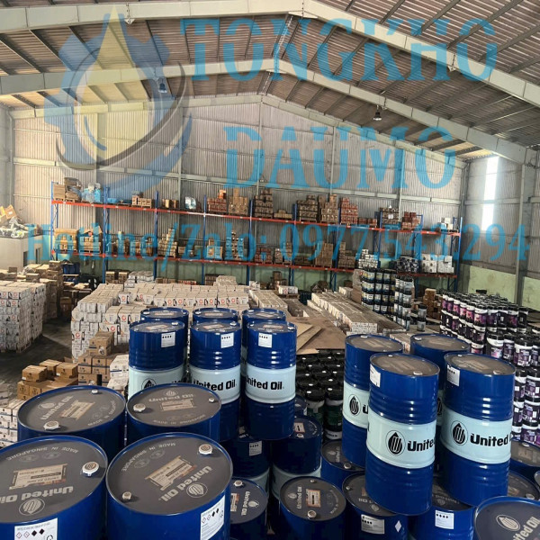 Đại lý dầu nhớt, mỡ bôi trơn chính thức United Oil tại Việt Nam. Tổng kho dầu mỡ United Oil
