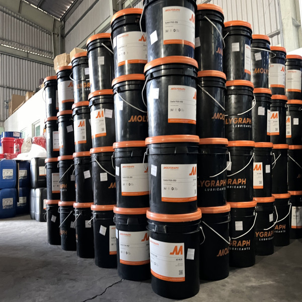 Đại lý dầu nhớt, mỡ bôi trơn chính thức Molygraph tại Việt Nam. Tổng kho dầu mỡ Molygraph