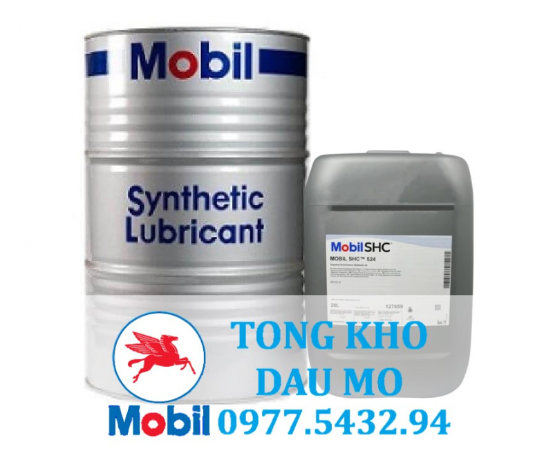 Dầu thủy lực tổng hợp Mobil SHC 524