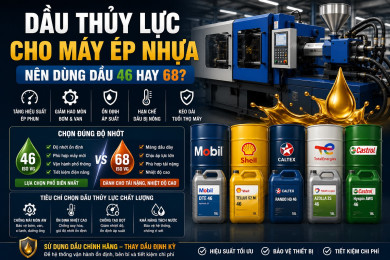 Dầu Thủy Lực Cho Máy Ép Nhựa
