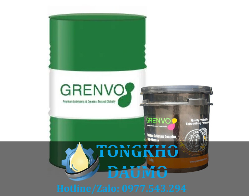 Mỡ bôi trơn Grenvo Calcium Sulfonate Complex 2 chính hãng giá rẻ