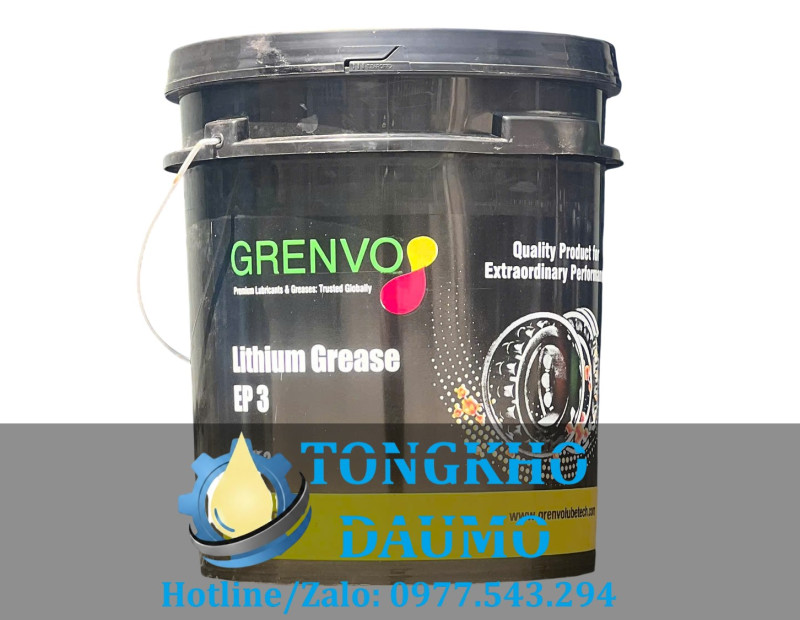 Mỡ bôi trơn Grenvo Lithium EP 3 Grease
