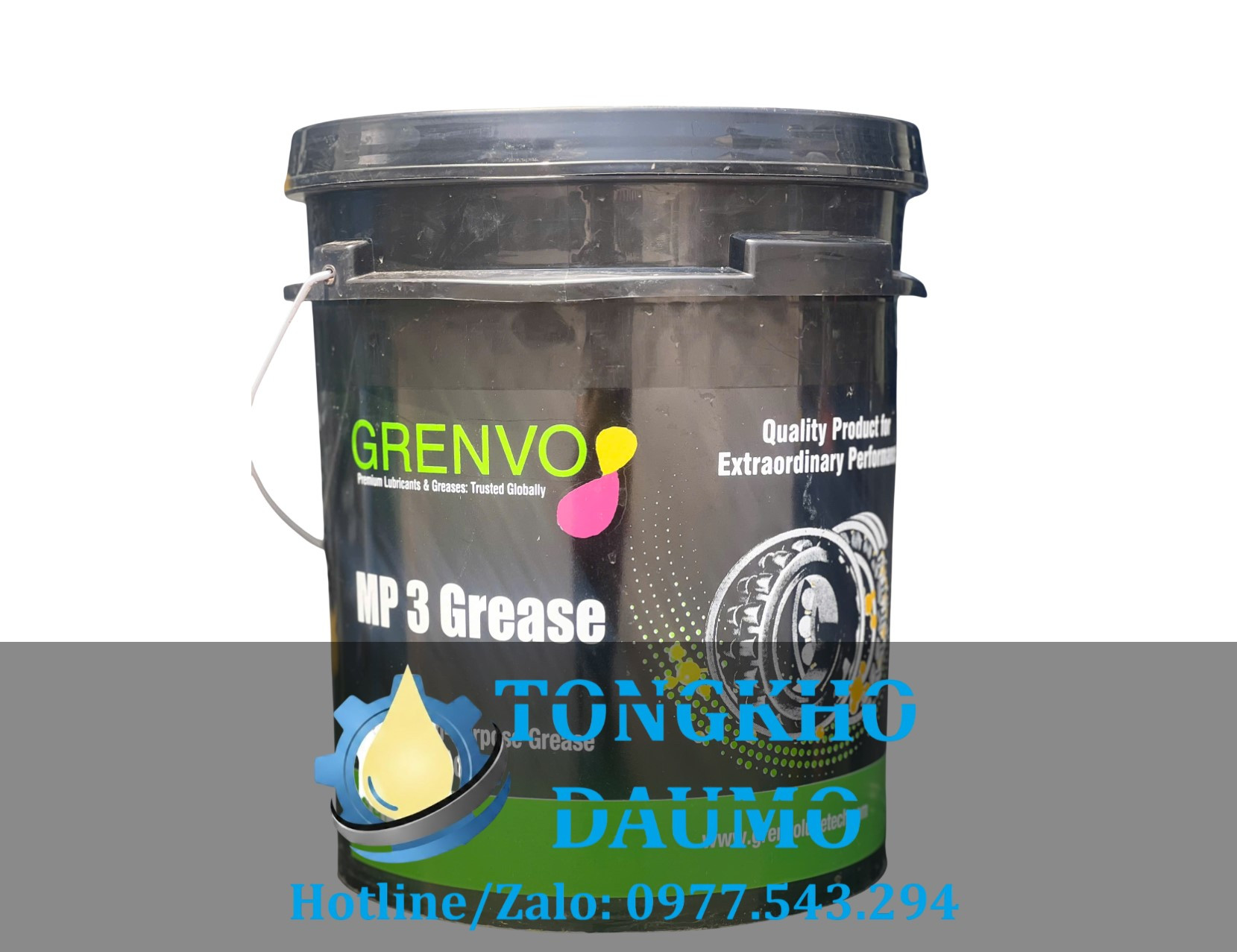 Mỡ bôi trơn Grenvo Lithium MP 3 Chính hãng giá rẻ