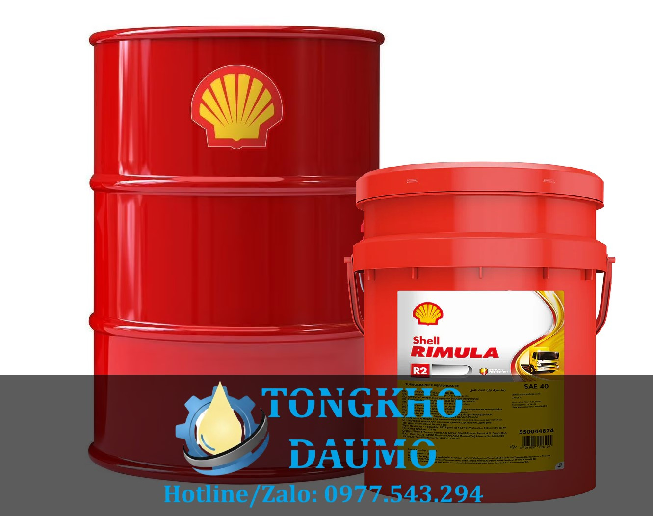 Dầu động cơ Shell Rimula R2 40 (CF)
