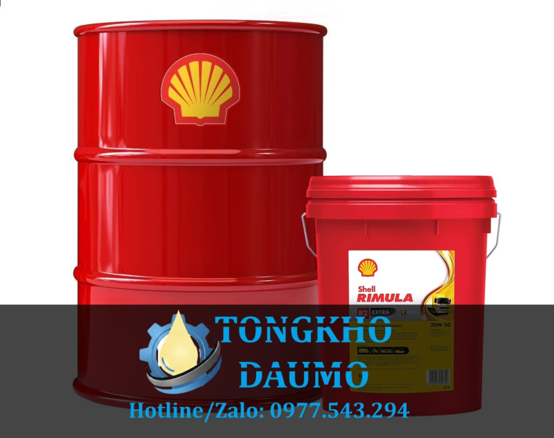 Dầu động cơ Shell Rimula R2 Extra 15W40/20W50 API CF-4