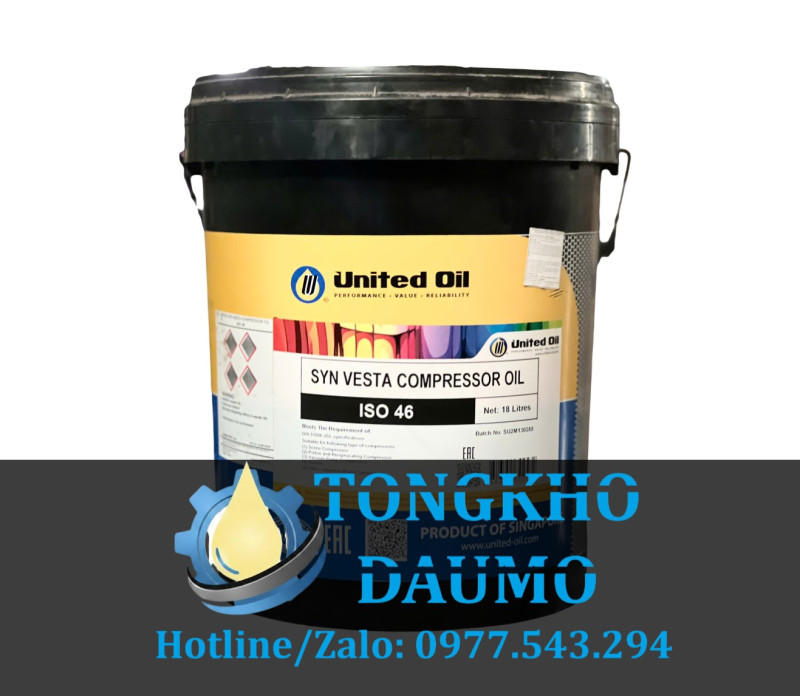 Dầu máy nén khí United Syn Vesta Compressor Oil 32 46 68