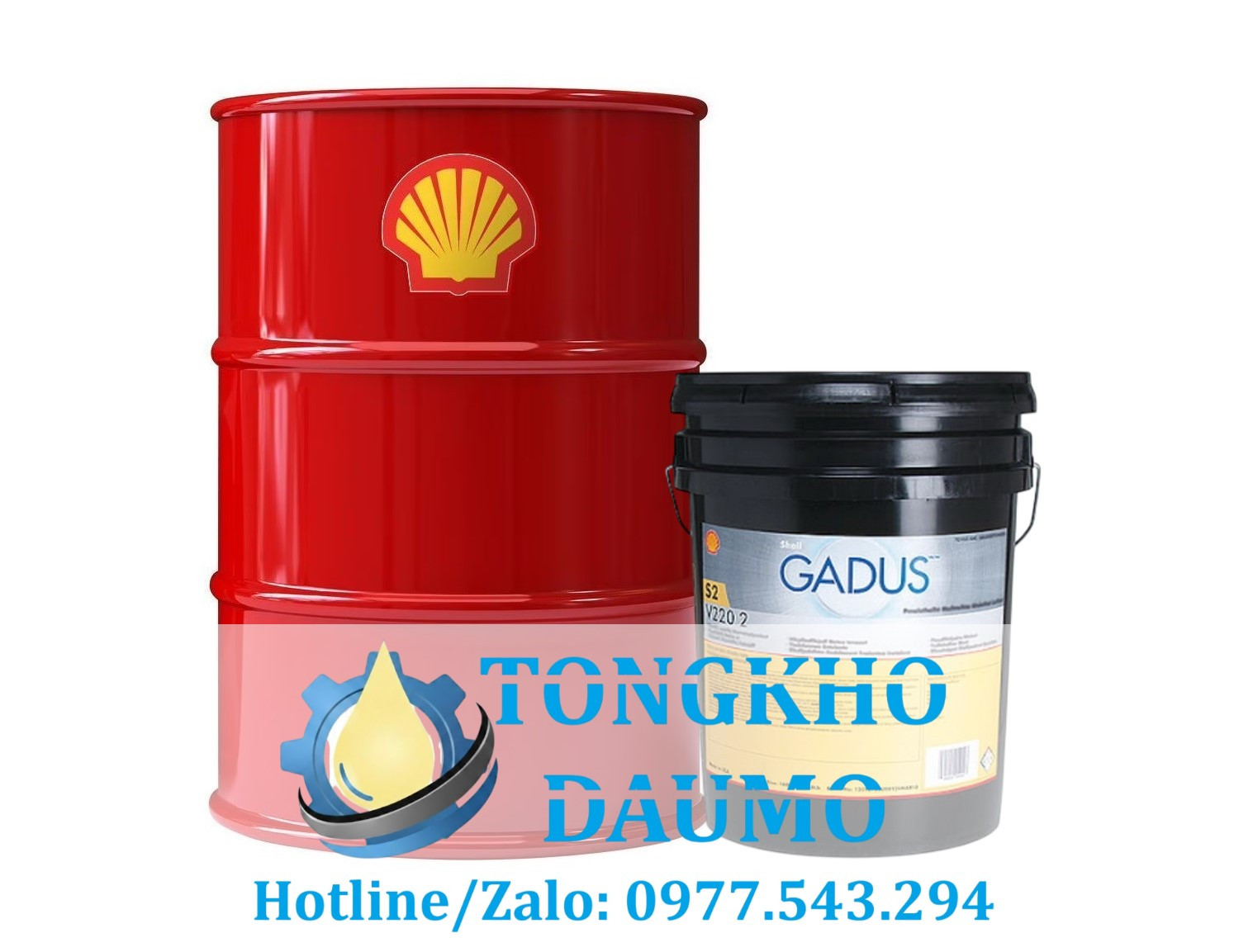 Mỡ bôi trơn Shell Gadus S2 V220 2 chính hãng giá tốt