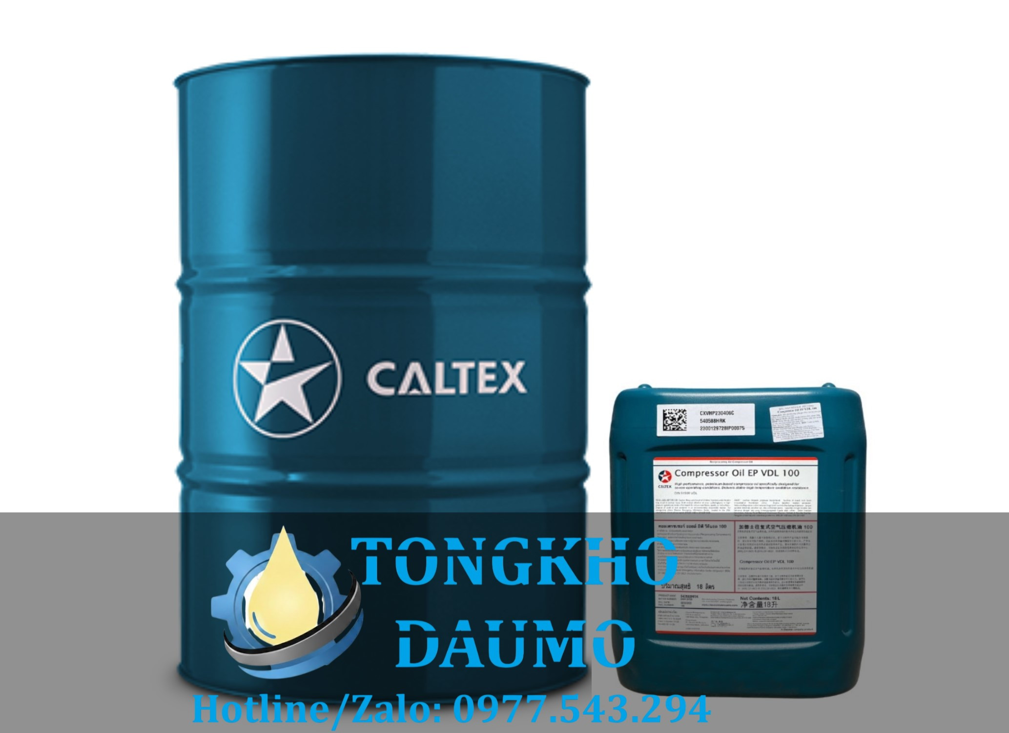 Dầu máy nén khí Caltex Compressor Oil VDL 32 46 68 100 150