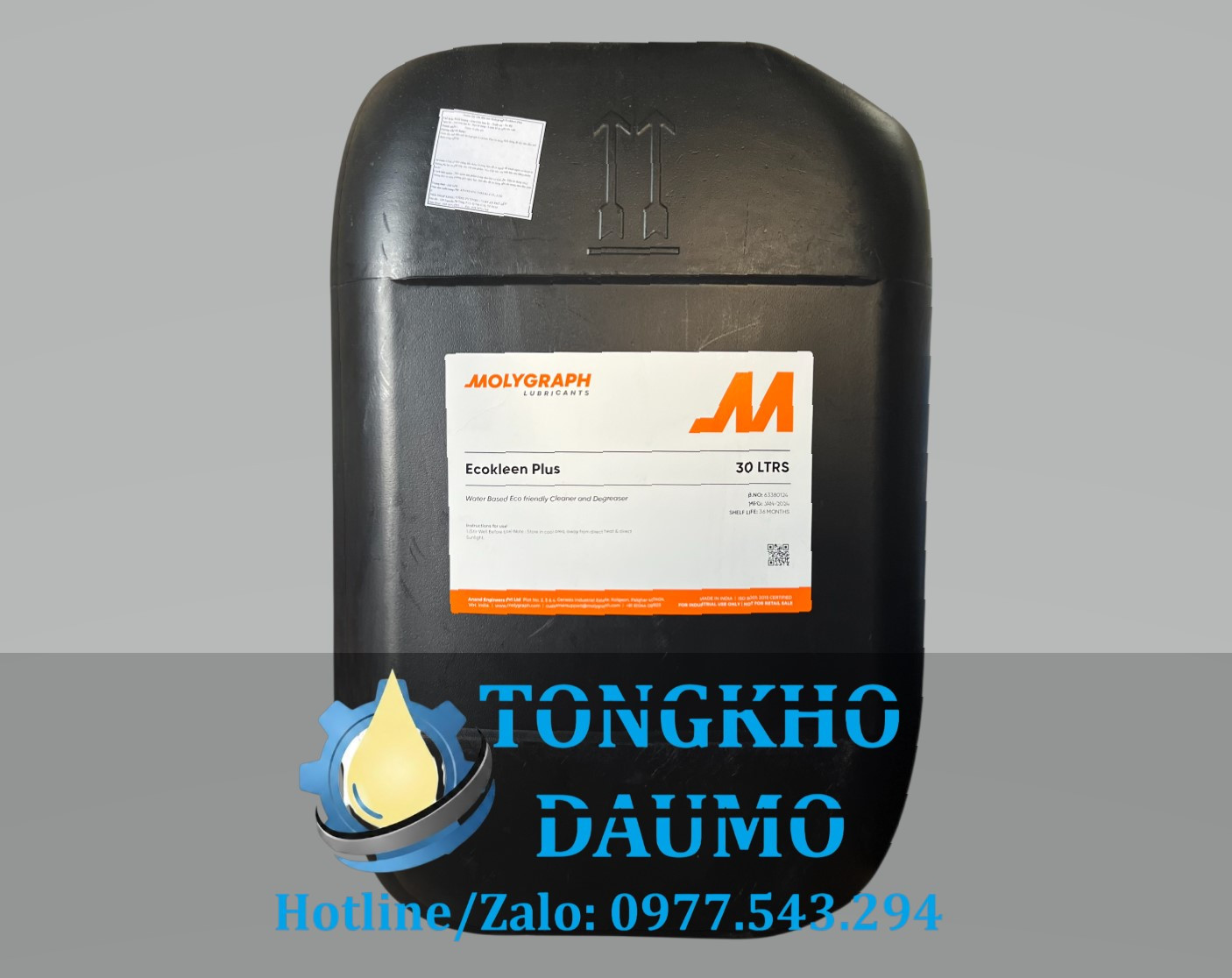 Chất tẩy rửa dầu mỡ Molygraph Ecokleen Plus