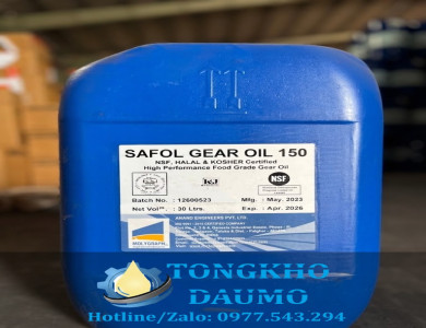 Dầu bánh răng thực phẩm Molygraph Safol Gear Oil 150 220 320 460