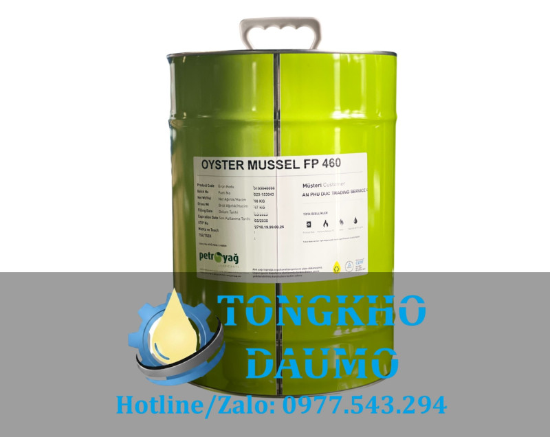 Dầu bánh răng thực phẩm Petroyag Oyster Mussel FP 460