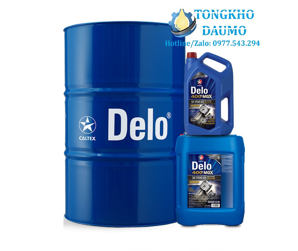 Dầu động cơ Caltex Delo 400 MGX SAE 15W-40 API CJ-4