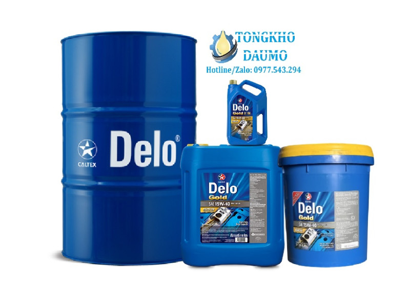 Dầu động cơ Caltex Delo Gold Multigrade SAE 15W40 API CH-4/SL