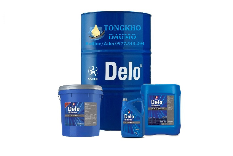 Dầu động cơ Caltex Delo Silver Multigrade SAE 15W40 CF-4