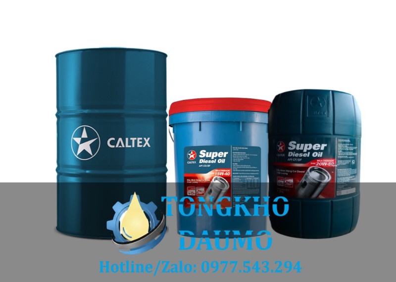 Dầu động cơ Caltex Super Diesel Oil Multigrade SAE 15W40/20W50 API CD/SF