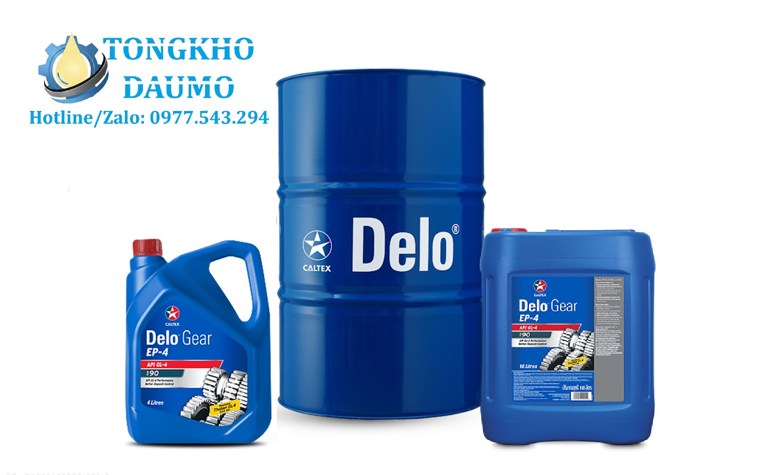 Dầu hộp số Caltex Delo Gear EP-4 SAE 90/140 API GL-4