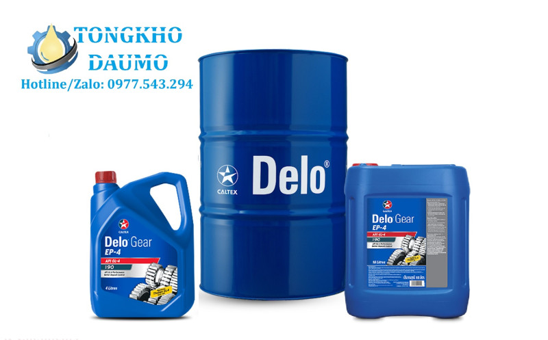 Dầu hộp số Caltex Delo Gear EP-4 SAE 90/140 API GL-4