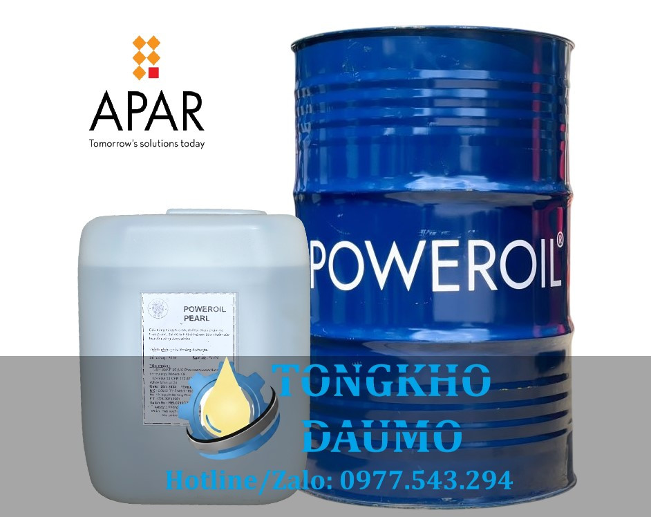 Dầu khoáng trắng thực phẩm Poweroil Pearl M 110 – Dầu Parafin/ Mineral Oil Food Grade