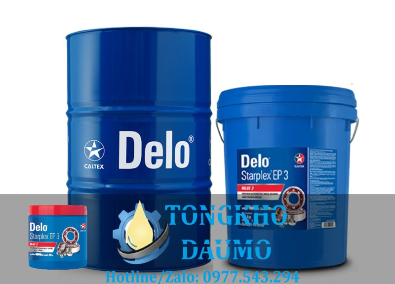 Mỡ bôi trơn Caltex Delo Starplex EP 3 (Tên cũ Starplex EP 3)