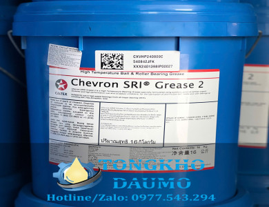 Mỡ cao tốc Chevron SRI Grease 2 – Mỡ bôi trơn vòng bi động cơ điện