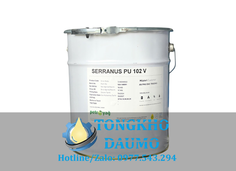 Mỡ vòng bi tốc độ cao Petroyag Serranus PU 102 V