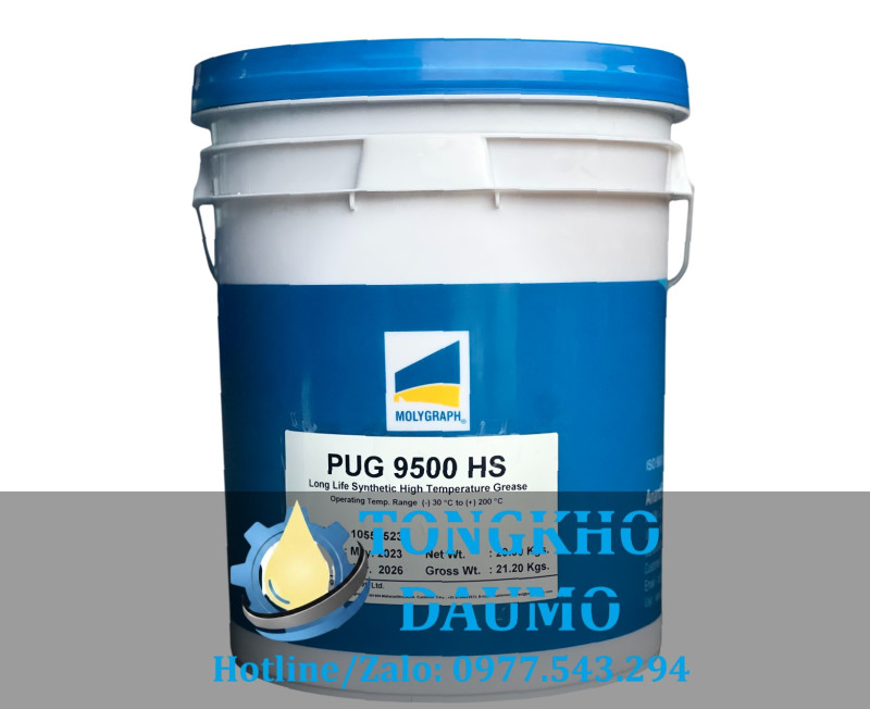 Mỡ chịu nhiệt tổng hợp Molygraph PUG 9500 HS