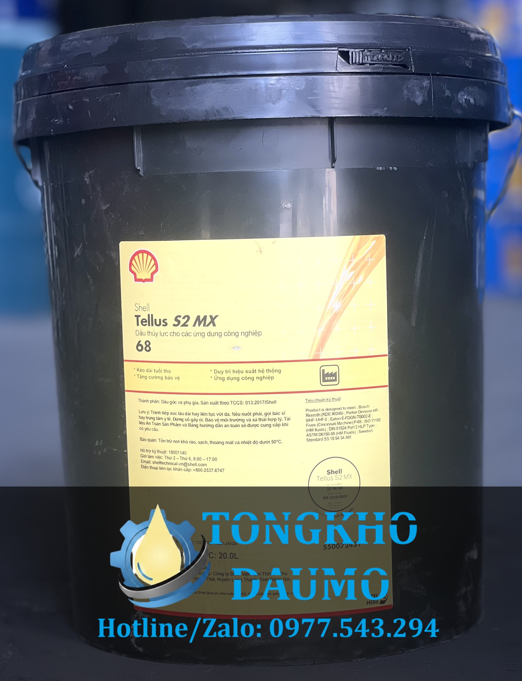 dầu thủy lực vg 68