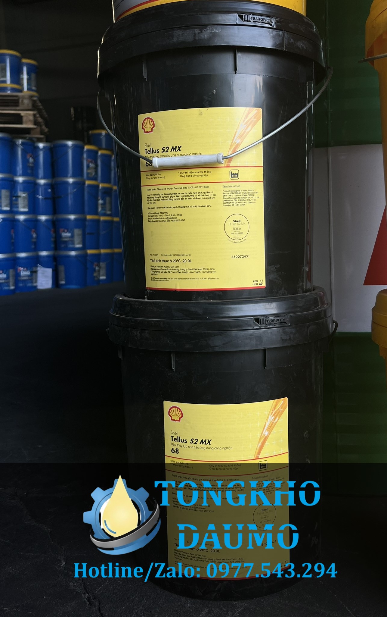 dầu thủy lực tải nặng