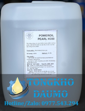 Dầu trắng an toàn thực phẩm Poweroil Pearl H 350