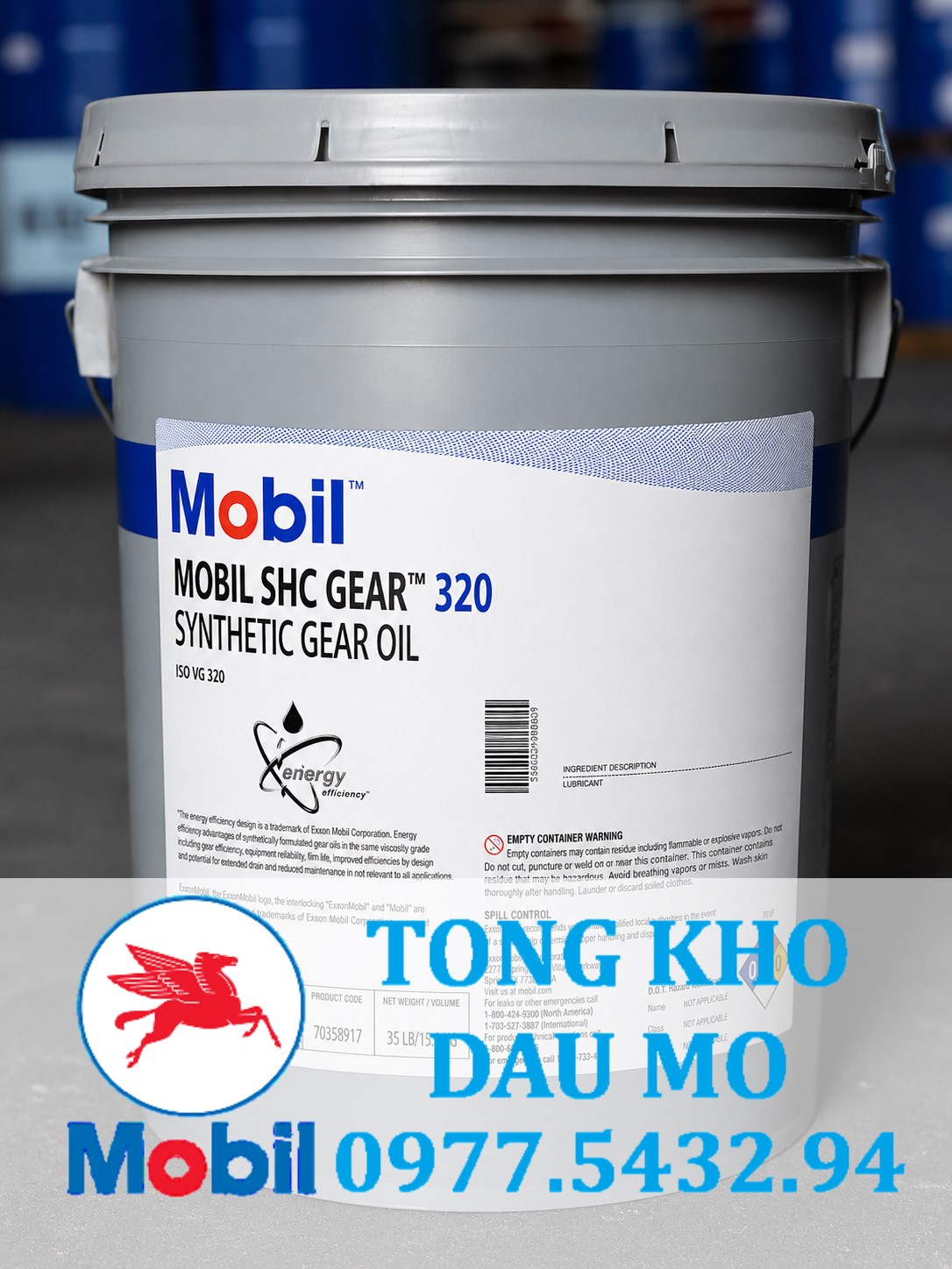 dầu mobil shc gear 320