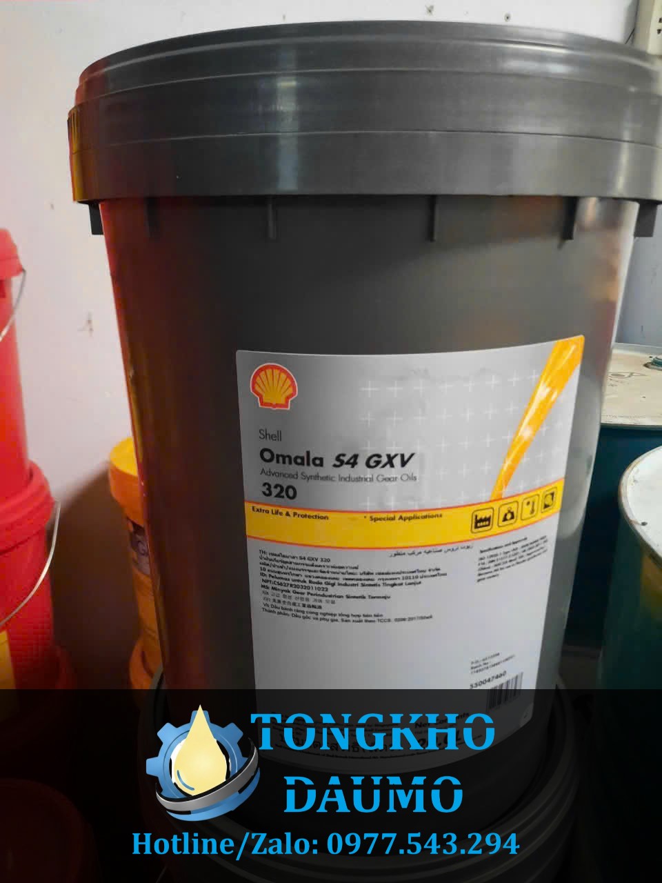 dầu bánh răng tổng hợp 320