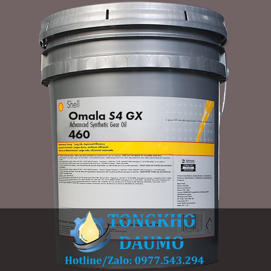 dầu bánh răng tổng hợp 460