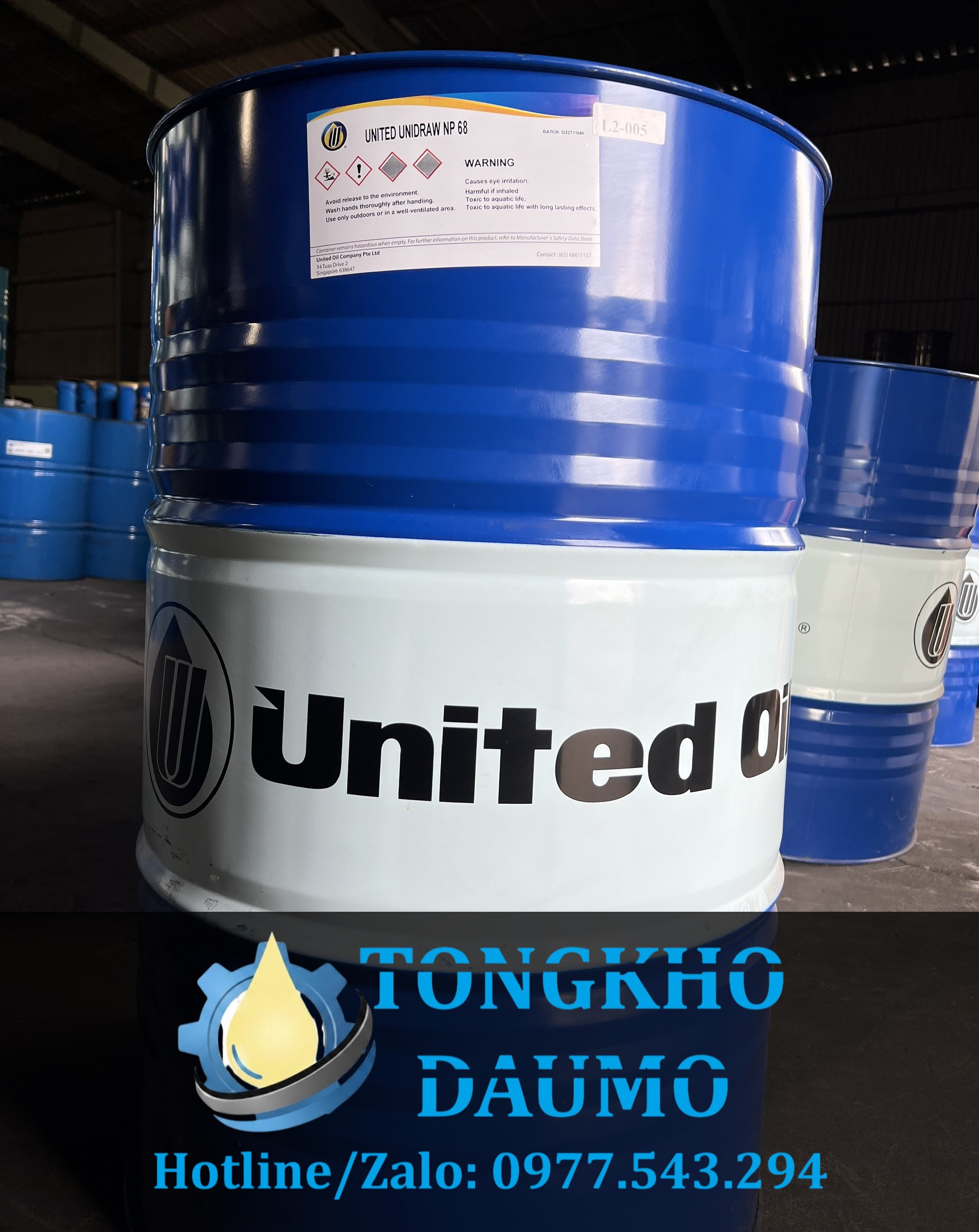 dầu định hình kim loại united unidraw np 68
