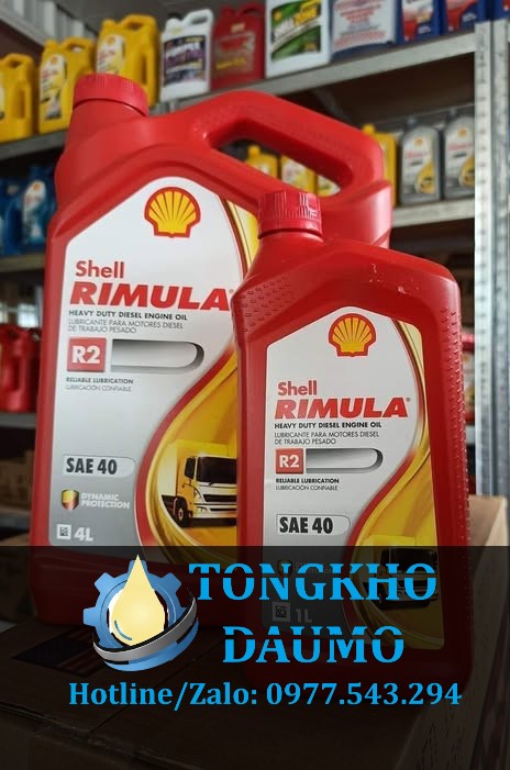 dầu động cơ shell rimula r2 40 chính hãng giá tốt