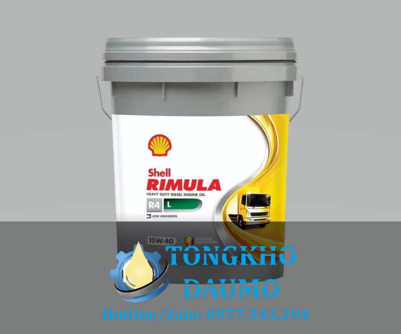 dầu động cơ shell rimula r4 l 15w40 ck-4