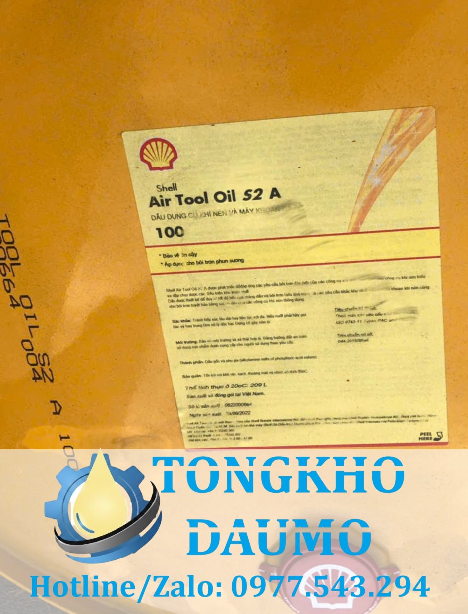 shell air tool s2 a 100 chính hãng giá tốt