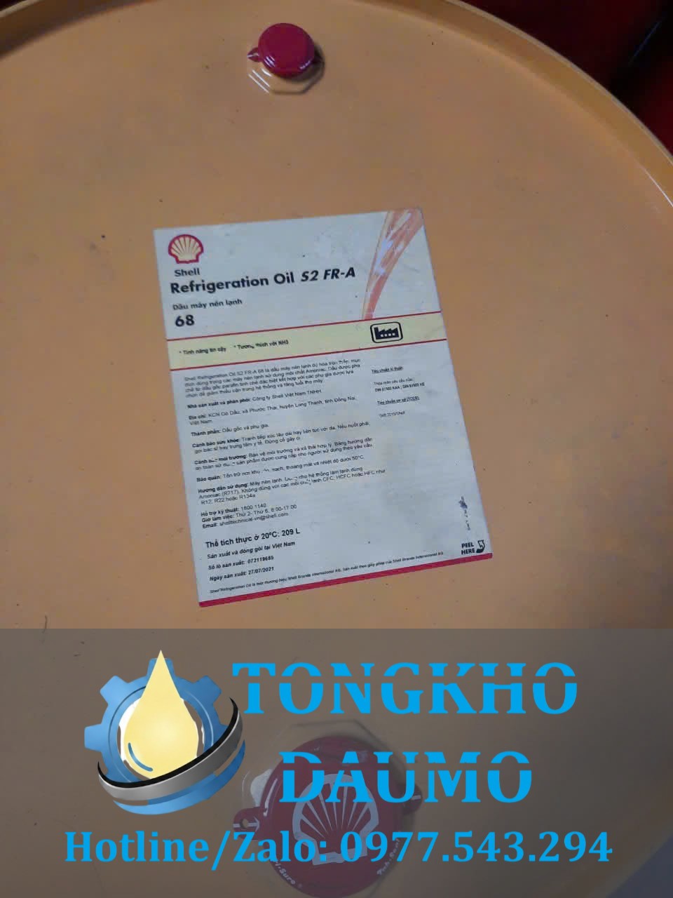 dầu máy nén lạnh chính hãng giá tốt