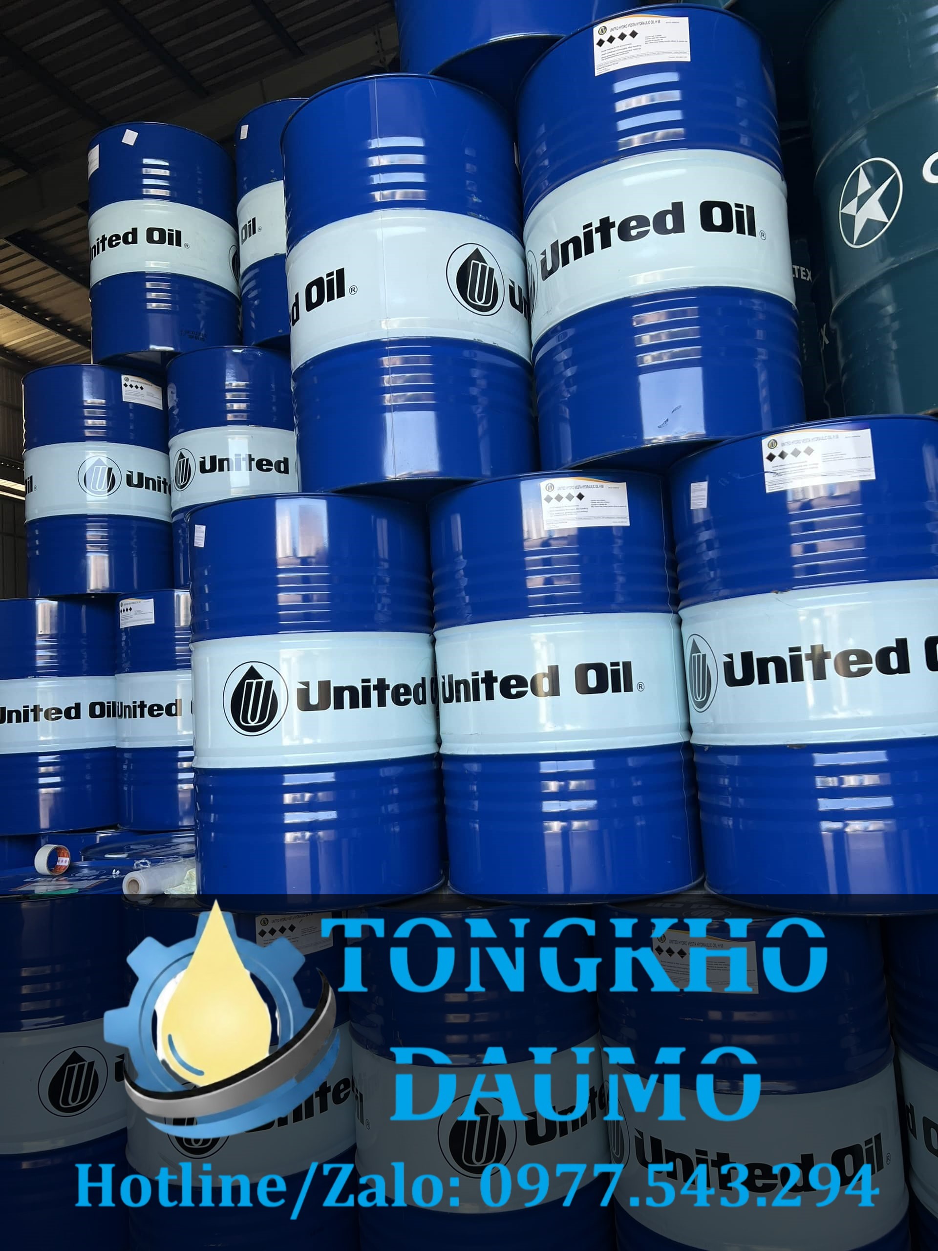 dầu thủy lực không tro không kẽm united oil