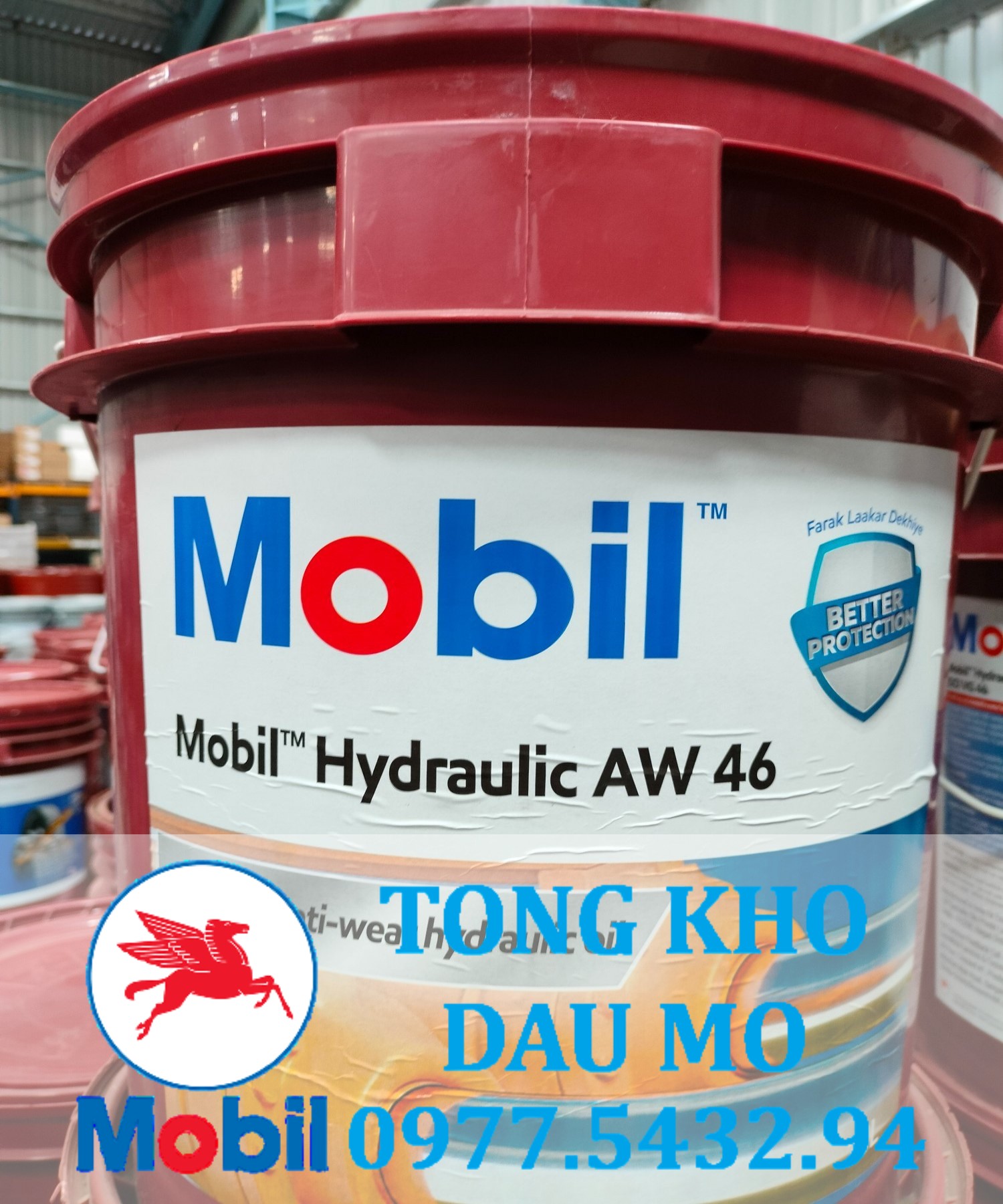 mobil hydraulic aw chính hãng giá tốt
