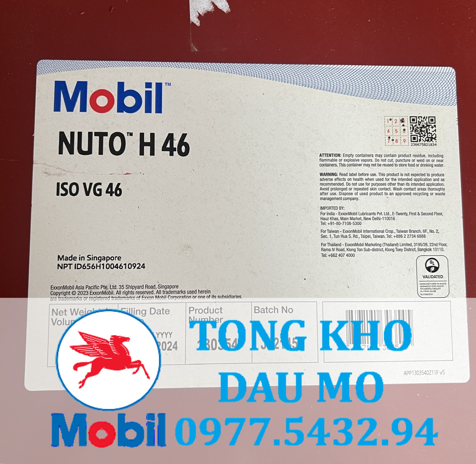 mobil nuto h 46 chính hãng giá tốt