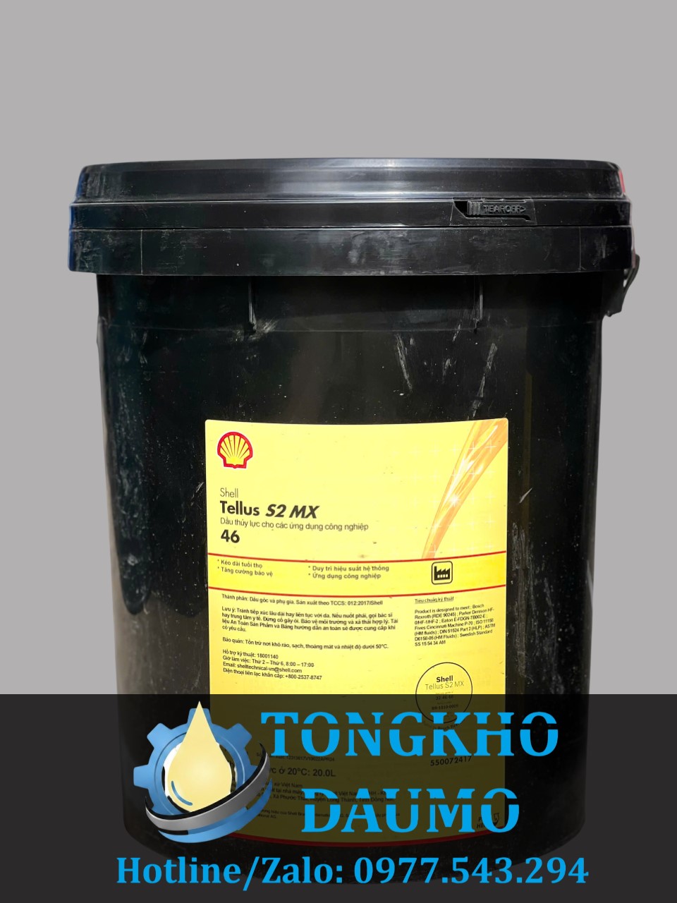 dầu thủy lực shell tellus s2 mx 46