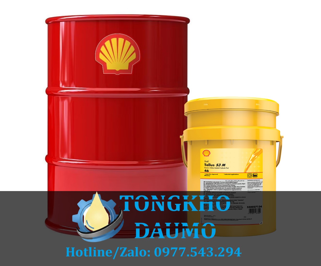 dầu thủy lực shell tellus s3 m
