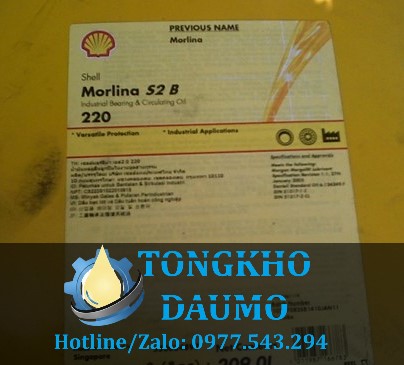 dầu tuần hoàn shell morlina s2 b 220