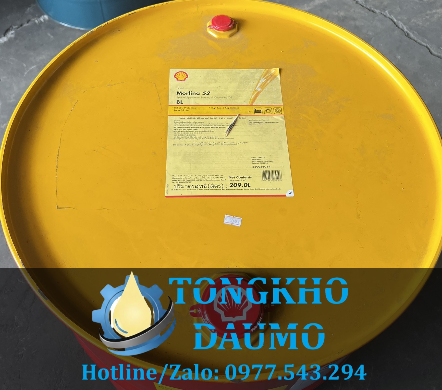 dầu trục chính cnc shell morlina s2 bl 5