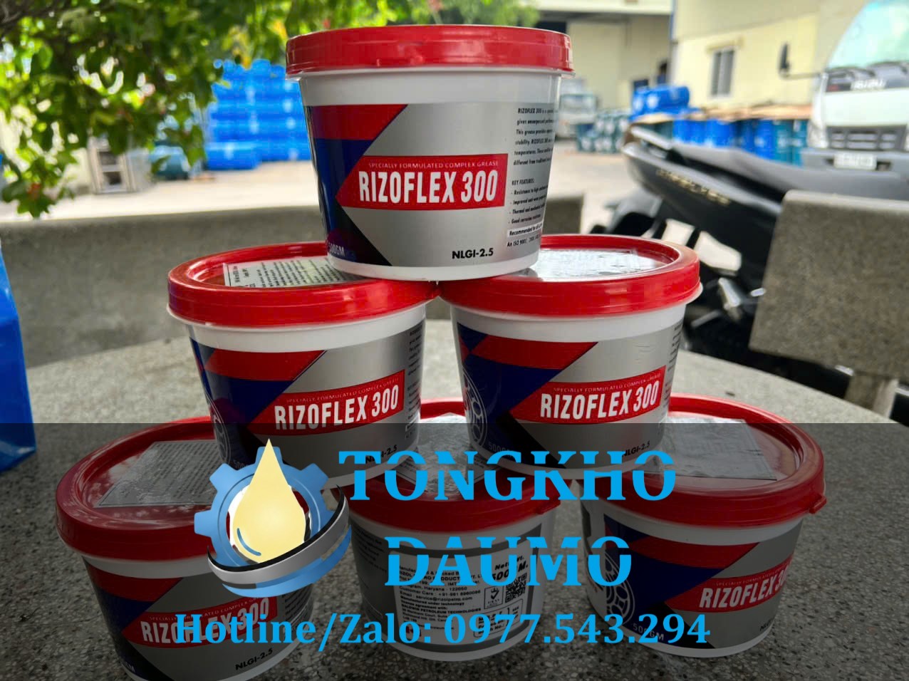 Mỡ chịu nhiệt Rizoflex 300