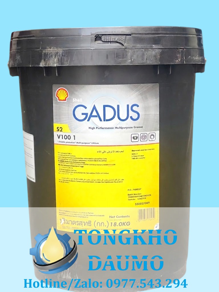 shell gadus s2 v100 1 chính hãng giá tốt