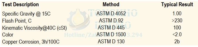 thông số kỹ thuật dầu dập vuốt sâu united uniform fbh 100